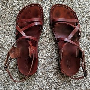 Sandali Brown Leather Sandals